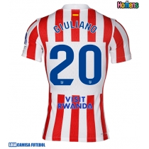 Camisa de Futebol Atletico Madrid Giuliano Simeone #20 Equipamento Principal 2025-26 Manga Curta